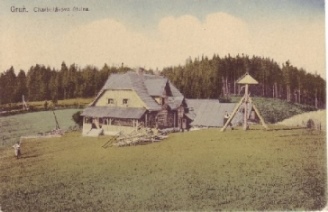 Útulna, dnes hotel "Charbulák" na Gruni.