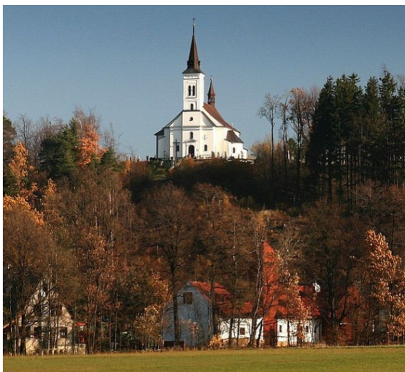 Malenovice - Borová, kostel sv. Ignáce z Loyoly